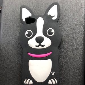 Adorable Boston terrier iPod 6th gen case